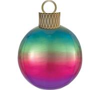 Amscan 4042401 Ombre Rainbow Orbz & Kit de adorno