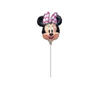 Amscan 4101002 - Globo de helio para fiesta de cumpleaños con diseño de Minnie Mouse Disney Forever