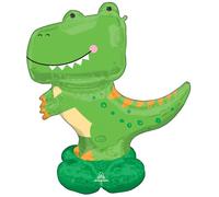 amscan 4292311 - Airloonz: Globo de aluminio T-Rex P70 (114 cm x 137 cm)