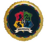 Amscan 4581575 - Globo de helio estándar de las casas de Harry Potter, 45 cm, Hogwarts, cumpleaños, fiesta temática