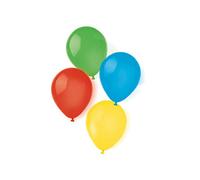 Amscan - 6435 - 10 globos látex colores multicolor 65 cm 7 "