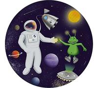 amscan 8 platos ecológicos * Space Party * para cumpleaños infantiles y fiestas temáticas | certificado FSC | Astronat Espacio Niños Cumpleaños Fiesta Platos Platos de papel Plates Plates Plates