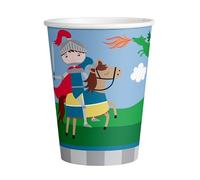 amscan 8 tazas caballero