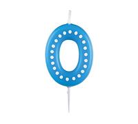 Amscan 9900910 - Vela digital 0 , color/modelo surtido