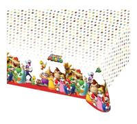 Amscan - 9901539 - Mantel - plástico Nintendo Super Mario, 120 x 180 cm , color/modelo surtido