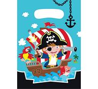 amscan 9902125 - Fun Pirate Weekend Lootbags Birthday Party Favor Pack