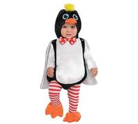 amscan 9902147 Disfraz Infantil de pingüino de Waddles (Edad 12-24 Meses)