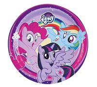 Amscan 9902507 - Platos de papel My Little Pony Party - 8 unidades