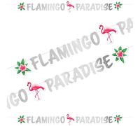 Amscan 9903332 - Guirnalda para colgar (varios colores), diseño de flamencos , color/modelo surtido