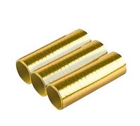 amscan 9904638 Gold Brush - Serpentinas