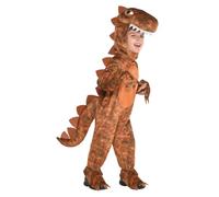 amscan Niños T-Rex Dinosaurio 3-4 años Disfraz