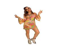 amscan 9905139 Juego de disfraz Groovy de los años 60, 14-16, 2 unidades