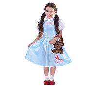 amscan 9906056 Disfraz de Dorothy de Warner Bros con licencia oficial para niñas (8 a 10 años)