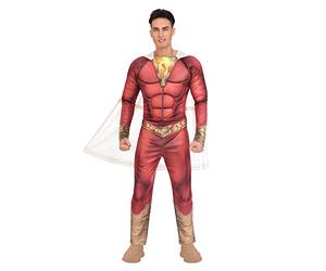 Amscan 9906142 - Disfraz oficial de DC Comics Shazam! para adultos, talla M