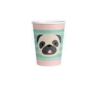 amscan 9906543-66 8 vasos de papel de Hello Pets 250 ml