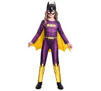amscan amscan-9906617 Disfraz de Batgirl de Warner Bros para niñas (Edad: 10-12 años), color morado, (9906617)