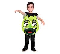 amscan-9907155 Disfraz infantil de Frankie Tabard, color verde, 4 Hasta 6 Años (9907155)