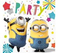 Amscan 9907314-66 - servilletas papel Despicable Me - 16 unidades - 33 x 33 cm