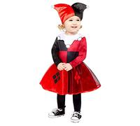 Amscan 9907672 Disfraz de Harley Quinn para bebé de 6 a 12 meses, 1 unidad