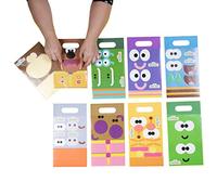 amscan 9908522-Bolsas de papel personalizables Hey Duggee-Paquete de 8, dibujo animado, multicolor (9908522)