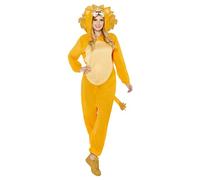 amscan 9908781 - León unisex para adultos, talla única, color blanco, negro