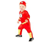amscan 9909321 Disfraz oficial de Warner Bros. The Flash para niños (12-18 meses)
