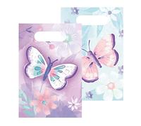 amscan 9909725 - Bolsas para Fiestas (8 Unidades, Papel, 23,2 x 16,3 cm), diseño de inundación