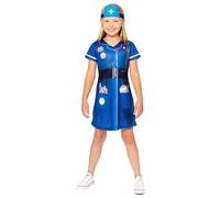 amscan 9910159 Disfraz, Azul, 2-3 Años (Pack de 2) para Niñas