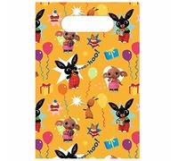 Amscan 9911888 Bing Bunny Party - Bolsas de papel para sorpresa (6 unidades)