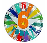 6 Today Birthday Badge