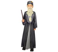 amscan 9912463 - Disfraz oficial de Dumbledore para el Día Mundial del Libro Edad: 4-6 años