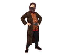 amscan 9912484 - Disfraz oficial del Día Mundial del Libro de Hagrid, talla L