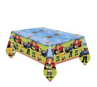 amscan 9912961 - Mantel de Papel Oficial de Fireman Sam, 1,2 x 1,8 m