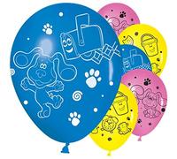 6Pk 11In Blue'S Clues Latex Balloons