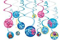 6Pc Blue'S Clues Swirl Decorations