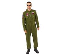amscan 9913296 Top Gun Maverick Disfraz Grande, Hombre, Multicolor