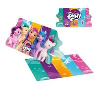 amscan 9914247 - My Little Pony - Invitaciones y sobres de papel para fiesta de cumpleaños de niños, paquete de 8