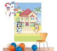 Amscan 9915387 - Carteles y accesorios de papel Bluey Scene Setter