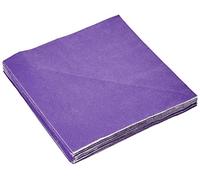 Amscan 9915402-213 - Servilletas compostables ecológicas, color morado, paquete de 20