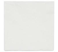 Amscan 9915402-217 - Servilletas compostables ecológicas blancas - Paquete de 20