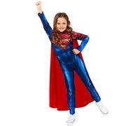 amscan 9915768 - Disfraz oficial de Warner Bros Supergirl para niñas de 3 a 4 años