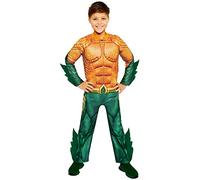 amscan 9915773 - Disfraz oficial de la película Aquaman para niños de 3 a 4 años