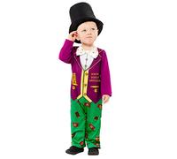Willy Wonka Niño Clásico Disfraz - Roald Dahl Disfraz para Bebé Niño
