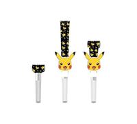 Amscan 9917122 - Pokémon Kids Birthday Party Blowouts Pikachu Noisemakers - Paquete de 8