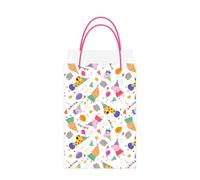 Amscan 9918343 - Bolsas de papel para fiesta de cumpleaños de Peppa Pig para niños, paquete de 8