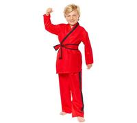 amscan 9918494 - Unisex officially Licensed Cobra Kai Eagle Fang Kids Fancy Dress Disfraz Edad: 10-12yrs