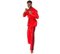 amscan 9918495 - Disfraz oficial de Cobra Kai Eagle Fang para adultos, talla M