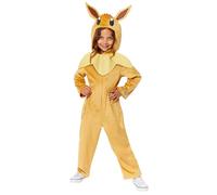 amscan 9918514 Disfraz de traje para niños de Pokemon Eevee (8-10 años)