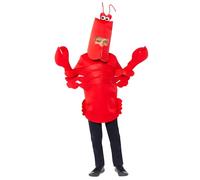 amscan 9918533 - Disfraz de disfraz unisex World Book Day Red Lobster para niños, 8-10 años