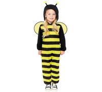 amscan 9919065 - Disfraz unisex con capucha de abeja con capucha para niños, 10-12 años